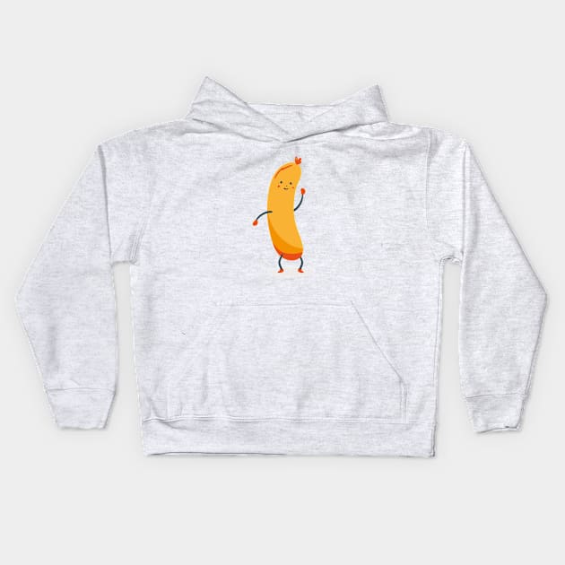 Sausage Kids Hoodie by jjsealion